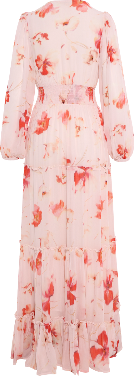 Noor Maxi Dress - Rose Bloom