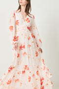 Noor Maxi Dress - Rose Bloom