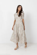 Fabienne Dress - Pink Garden