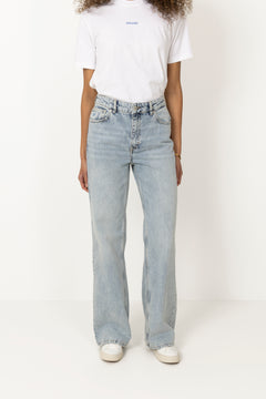 W Wide Jeans - Blue Washed