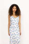 Eila Print Dress - Ecru Mix