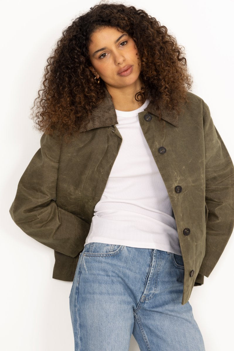 Diana Short Jacket - Green