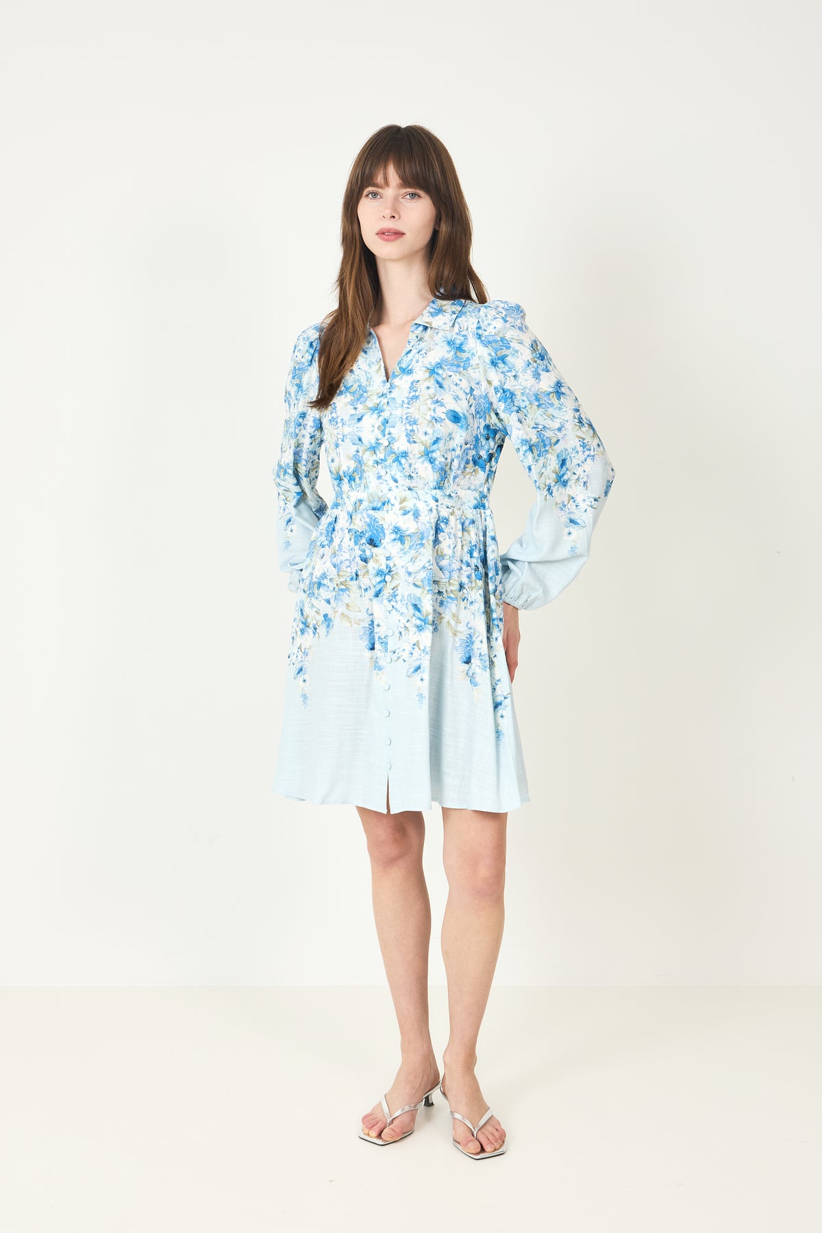 Yascleo Ls Dress - Skyway Cleo Print