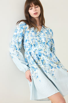 Yascleo Ls Dress - Skyway Cleo Print