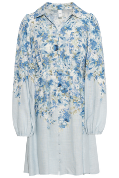 Yascleo Ls Dress - Skyway Cleo Print