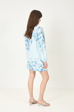 Yascleo Ls Shirt - Skyway Cleo Print