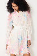 Yasflorence Ls Dress - Pristine Florence Aop