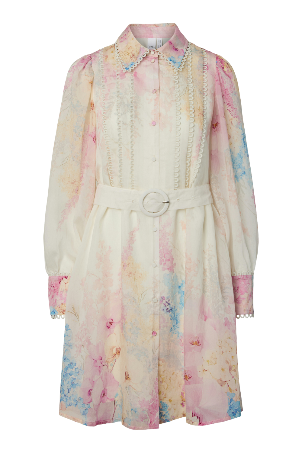 Yasflorence Ls Dress - Pristine Florence Aop