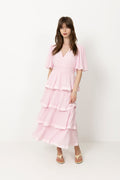 Yasplira Ss Long Dress - Ballerina