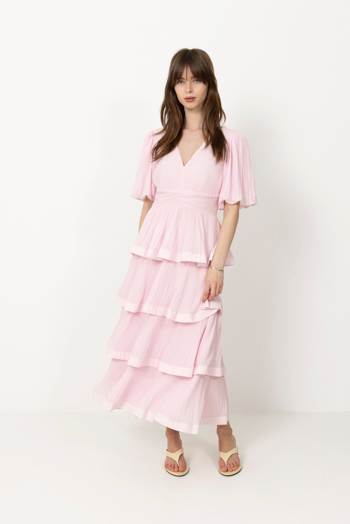 Yasplira Ss Long Dress - Ballerina