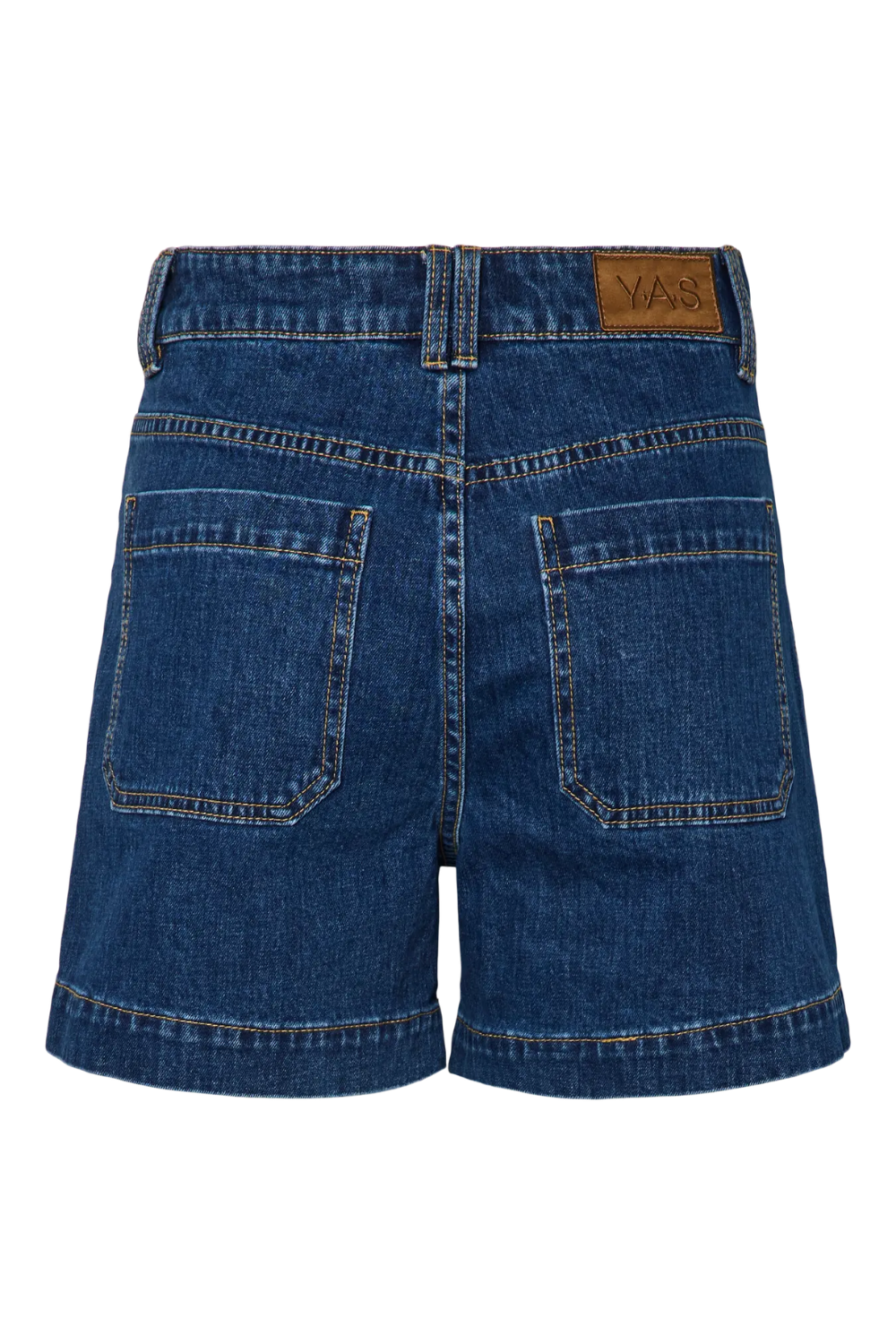 Yasnema Hmw Denim Shorts - Medium Blue Denim