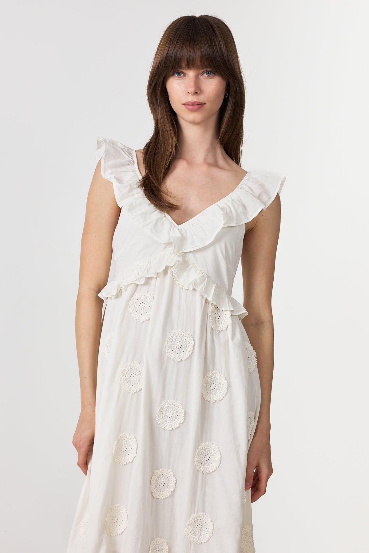 Yasnama Sl Long Dress - Star White