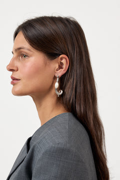 Belle Earrings - Silver