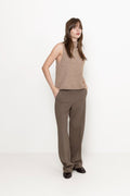 Odelia Knit Top - Dark Sand