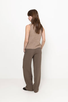 Odelia Knit Top - Dark Sand