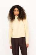 Paulina Knit Blouse - Butter Yellow