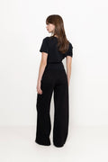 Rasmine Soft Blouse - Black