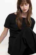 Rasmine Soft Blouse - Black