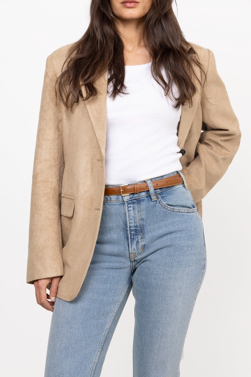 Barbara Belt - Leather Cognac