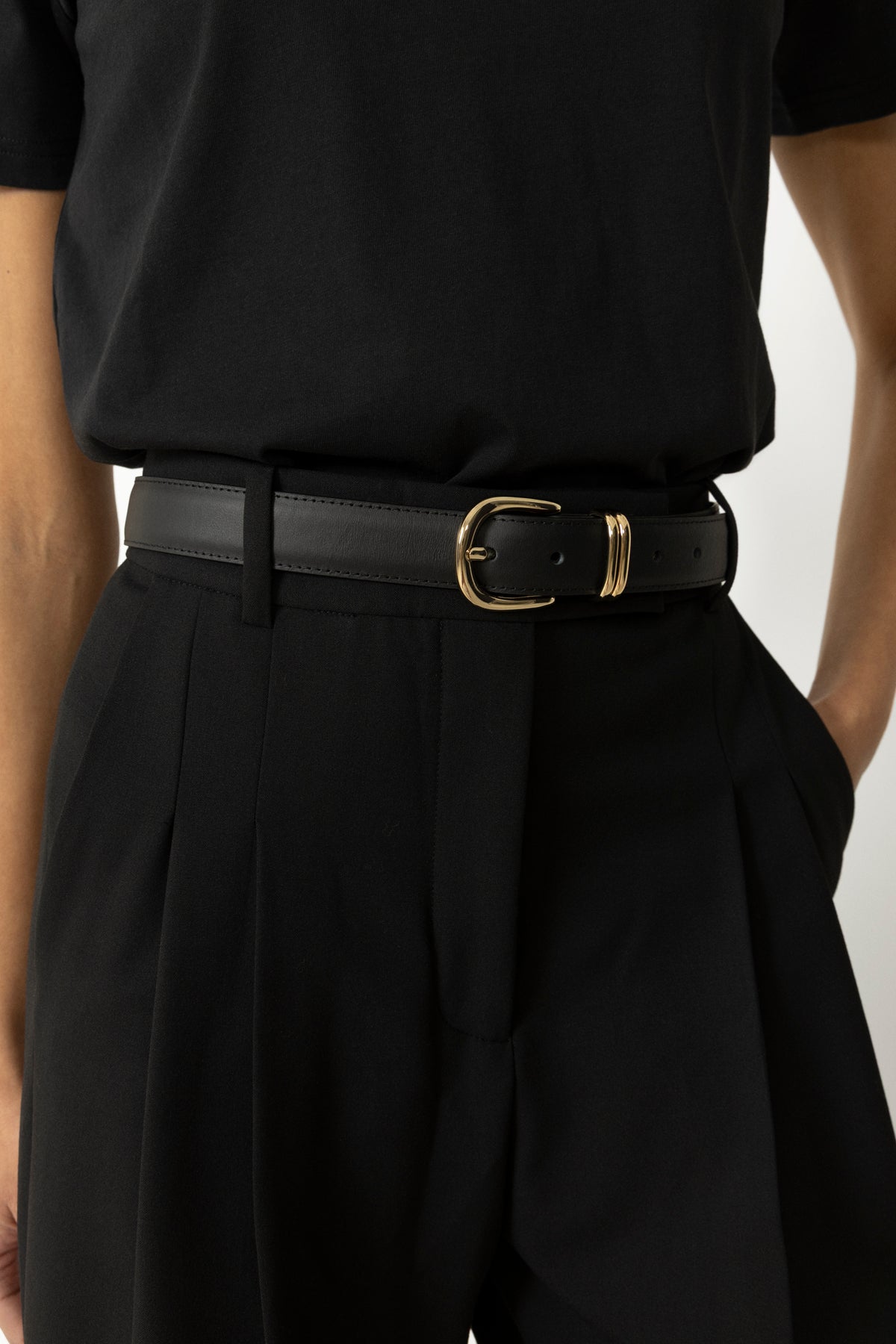 Beatrice Belt - Leather Black