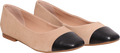 Trieste Ballerina Leather - Beige