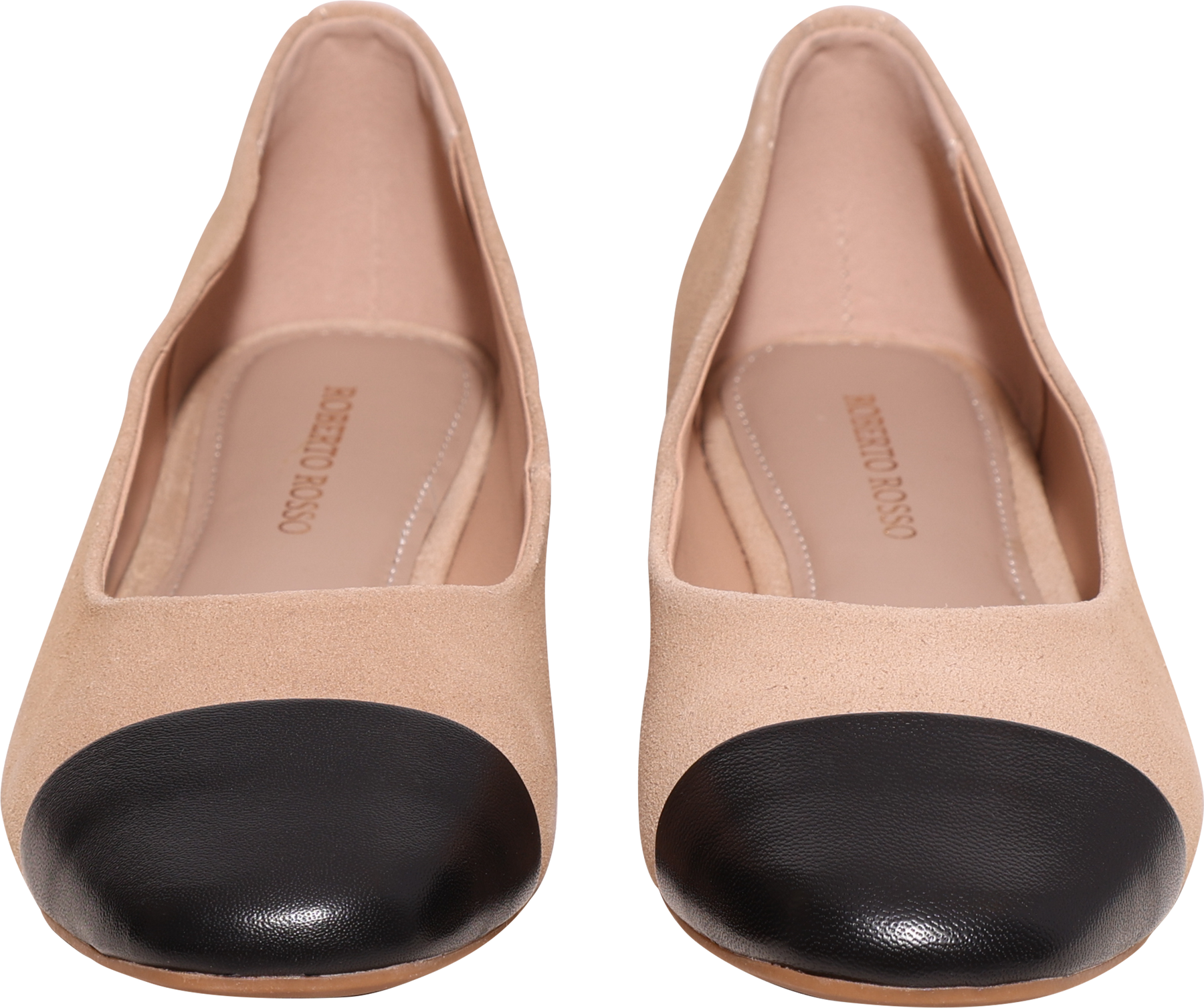 Trieste Ballerina Leather - Beige
