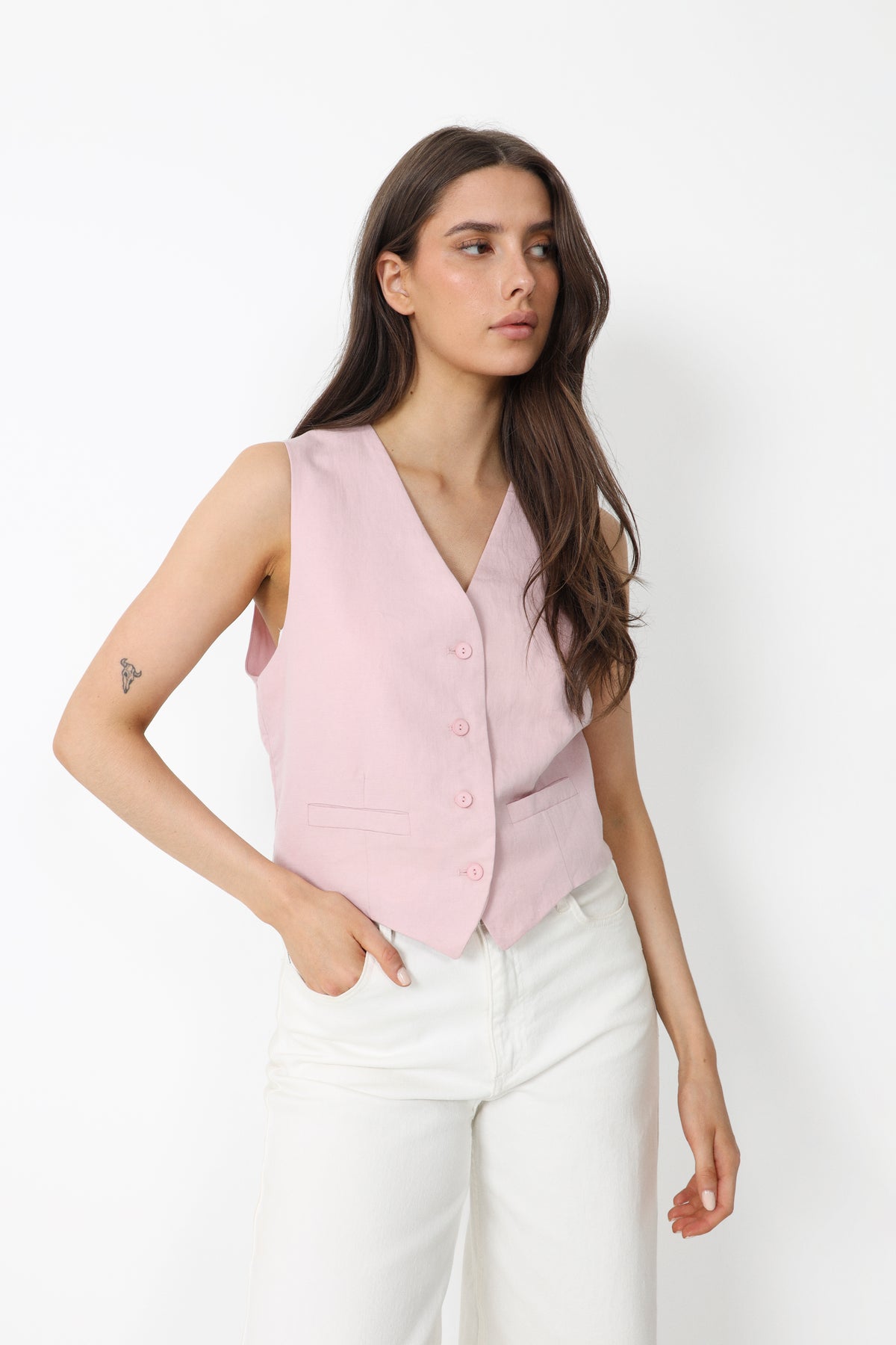 West Linen - Pink