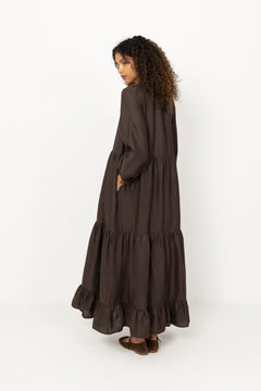 Muse Linen - Dark Brown
