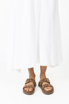 Tilda Buckle - Dark Brown