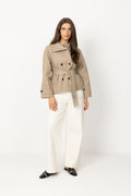 Munet Trench Jacket - Sand