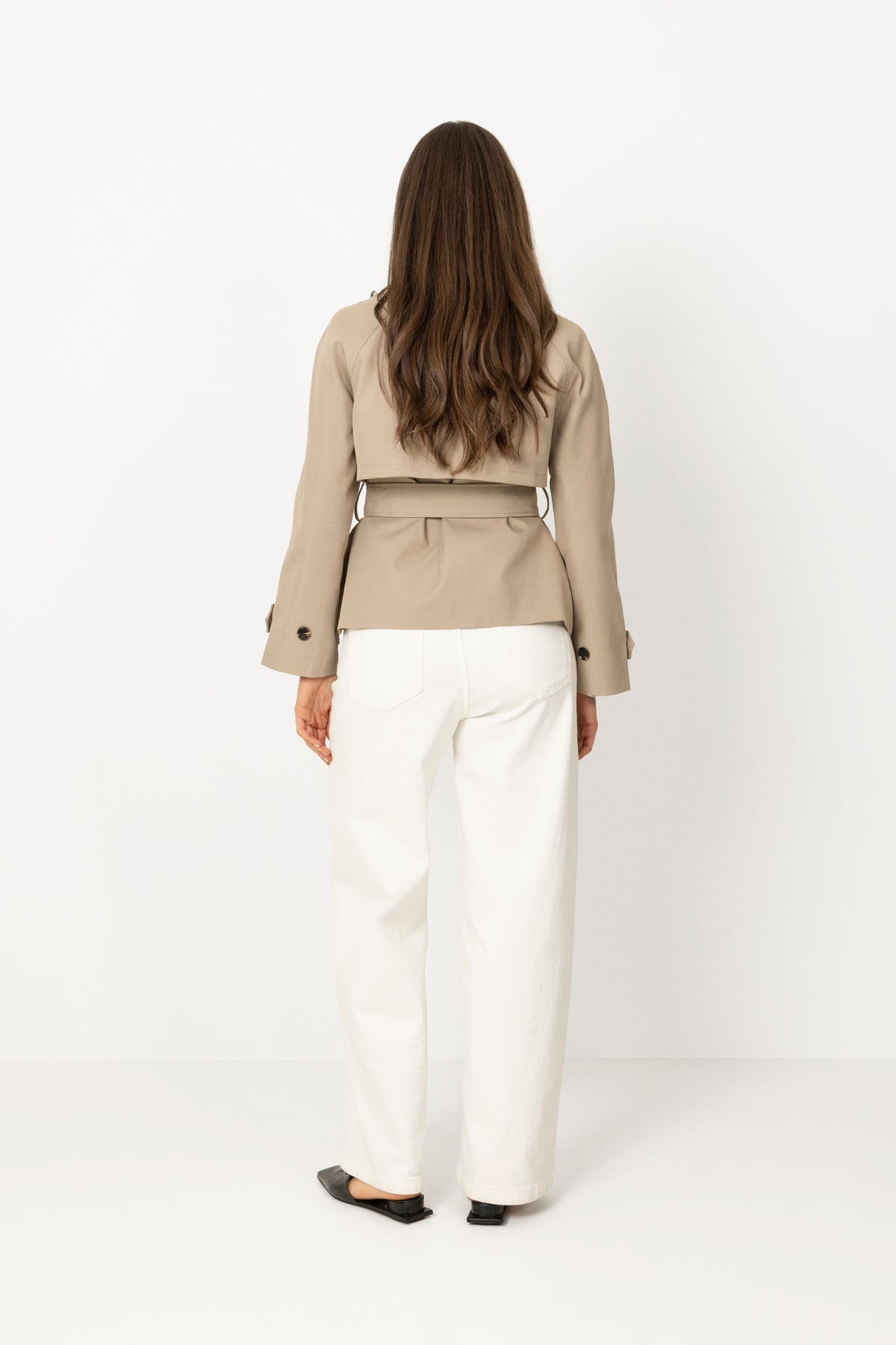 Munet Trench Jacket - Sand