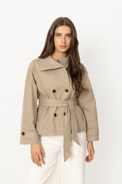 Munet Trench Jacket - Sand
