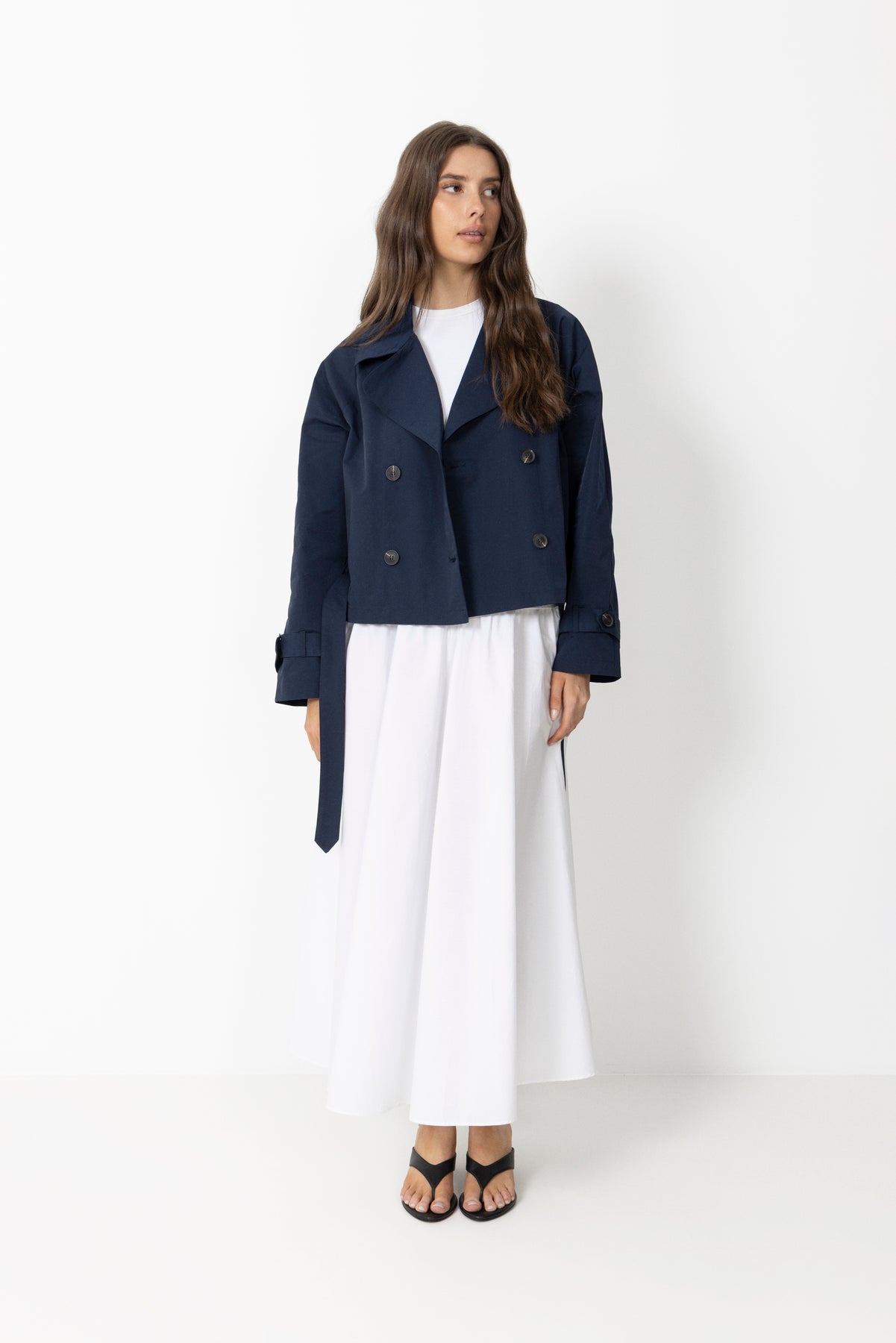 Almaic Trenchcoat - Navy