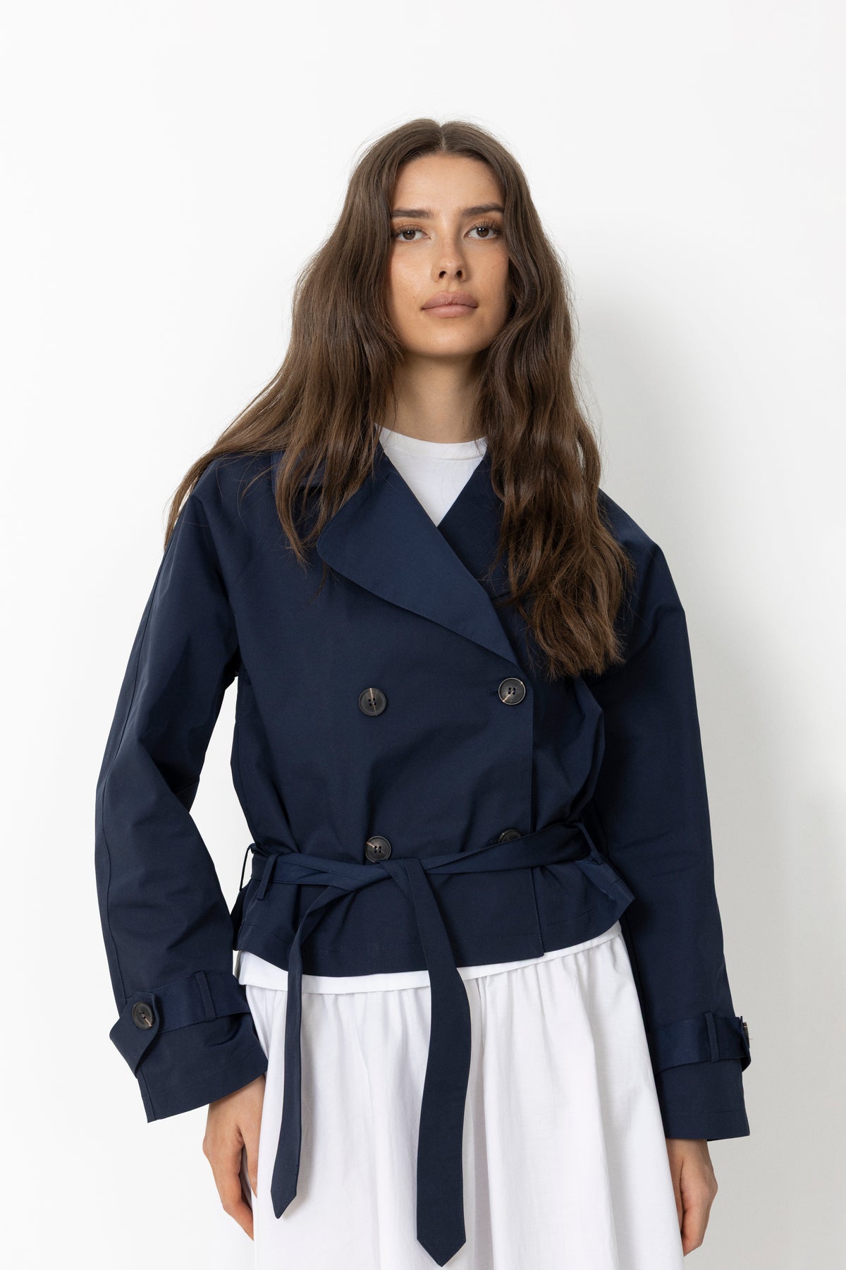 Almaic Trenchcoat - Navy