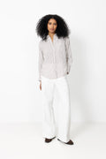 Rel Striped Linen Ls Shirt - Fresh Soil