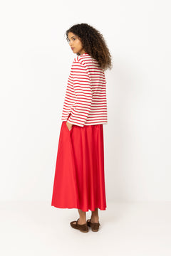 Isabella Skirt - Vivid Red