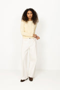 Cotton Cashmere Cardigan - Panna Cotta