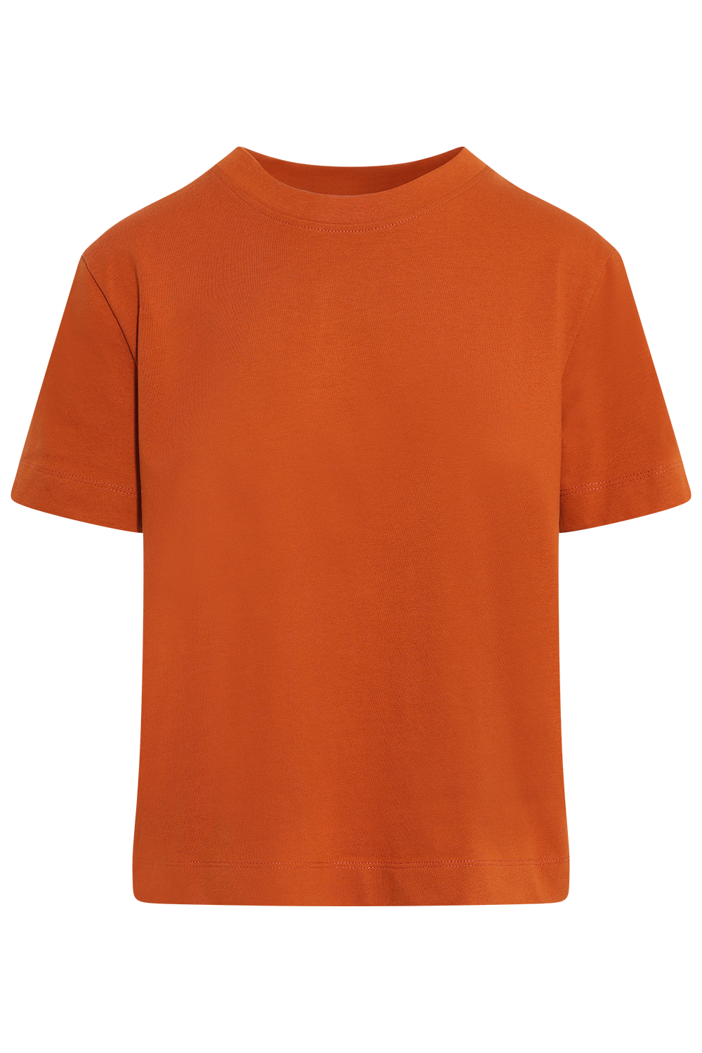 Essential Ss Boxy Tee - Potters Clay