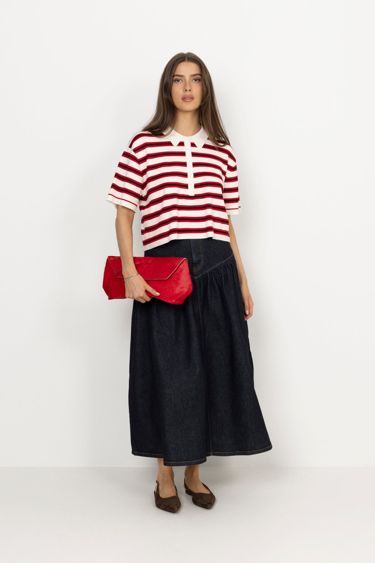 Gzweda Clutch - Poinsettia