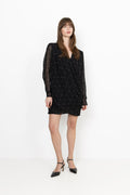 Gzdorthie P Dress - Khaki Dot