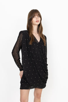 Gzdorthie P Dress - Khaki Dot