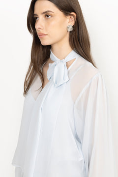 Gzzurina Blouse - Blue Finch