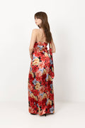 Gzsigrida P Silk Dress - Dessert Flower Multi