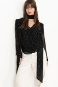 Gzdorthie P Blouse - Khaki Dot
