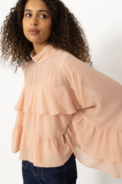 Gzchiffany Blouse - Maple Sugar