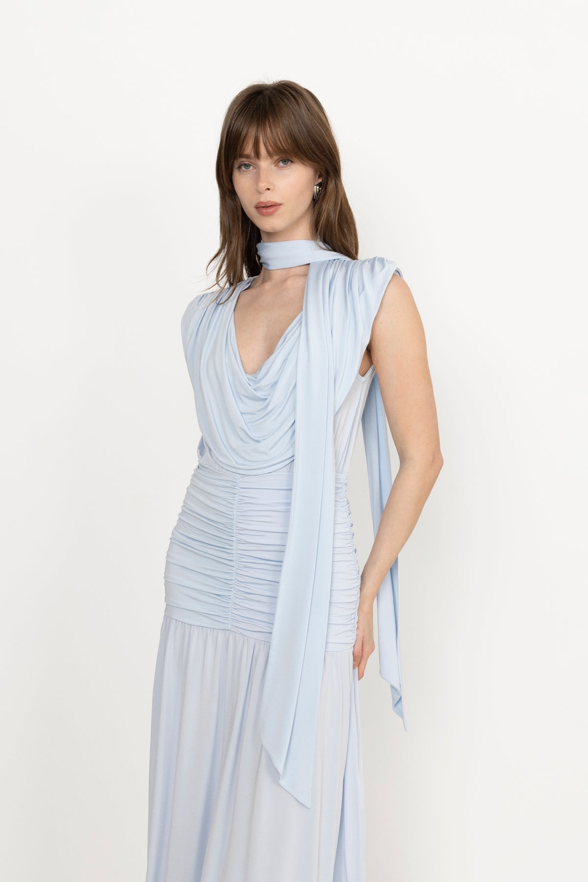 Gzlaily Dress - Blue Finch