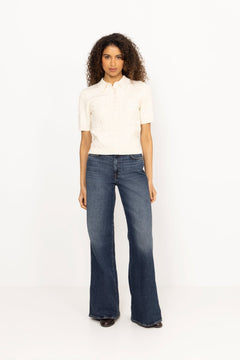 Gzthilla Polo Pullover - Egret