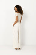Gzlaily Off Shoulder Top - Egret