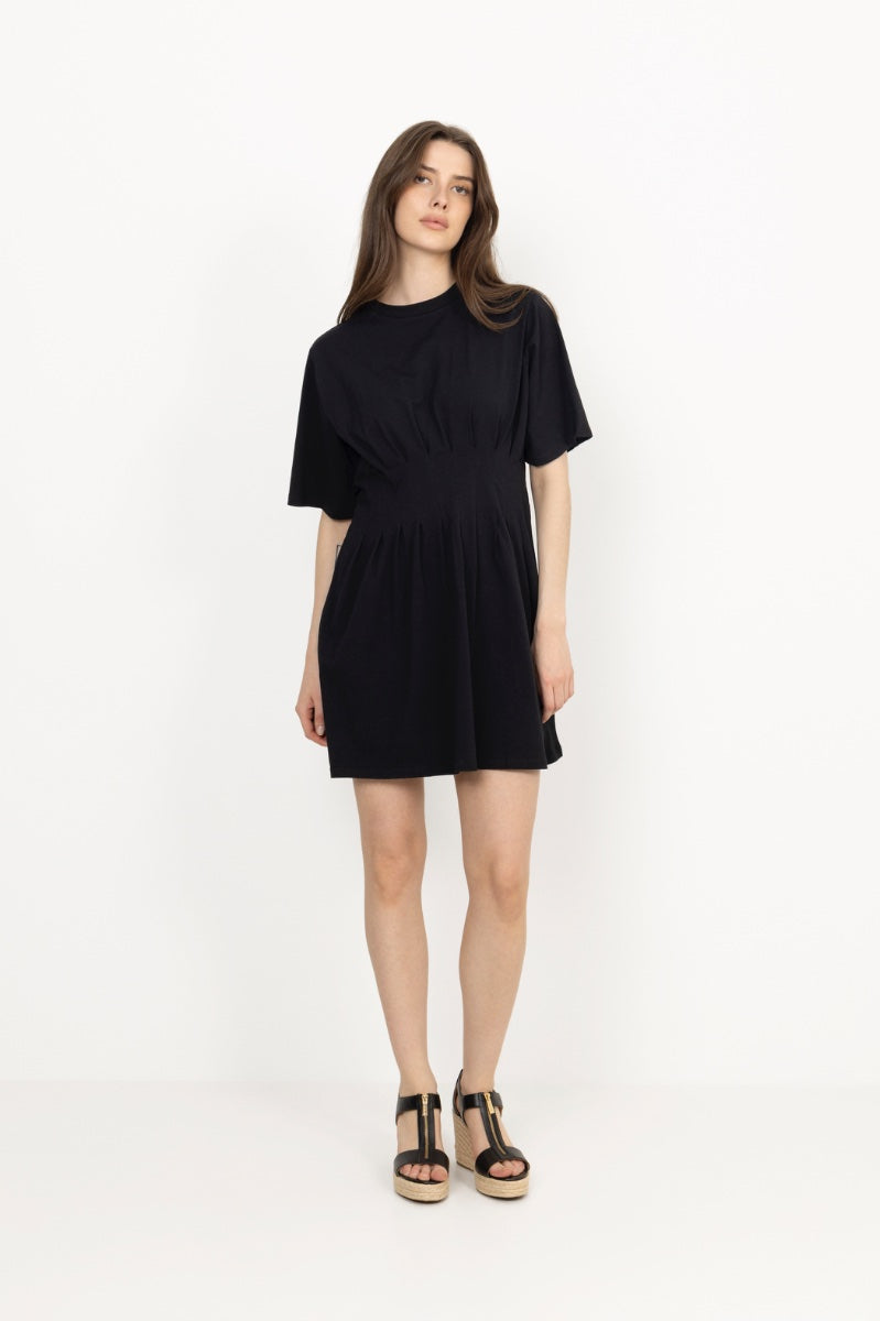 Gzinez Short Dress - Black
