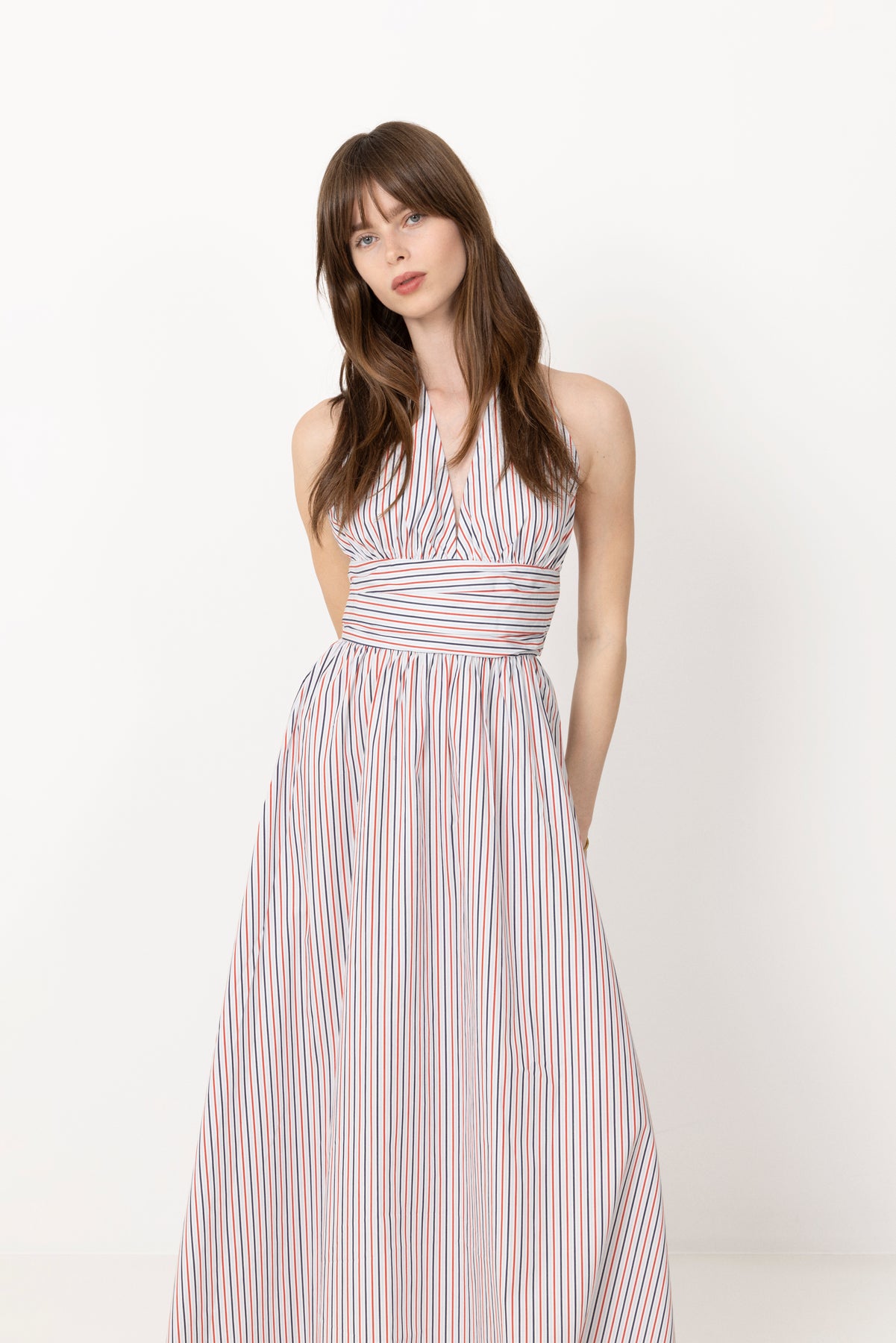 Lido Maxi Dress - Venezia Stripe